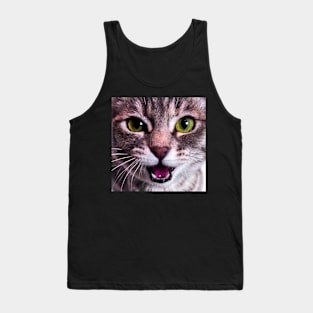 Kitten sticker Tank Top